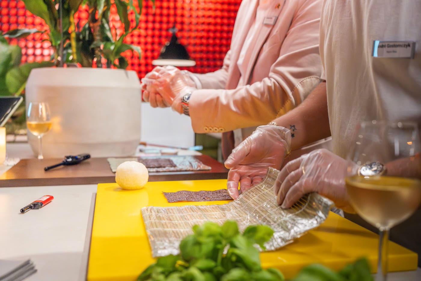 Sushi-Handwerk in der Masterclass