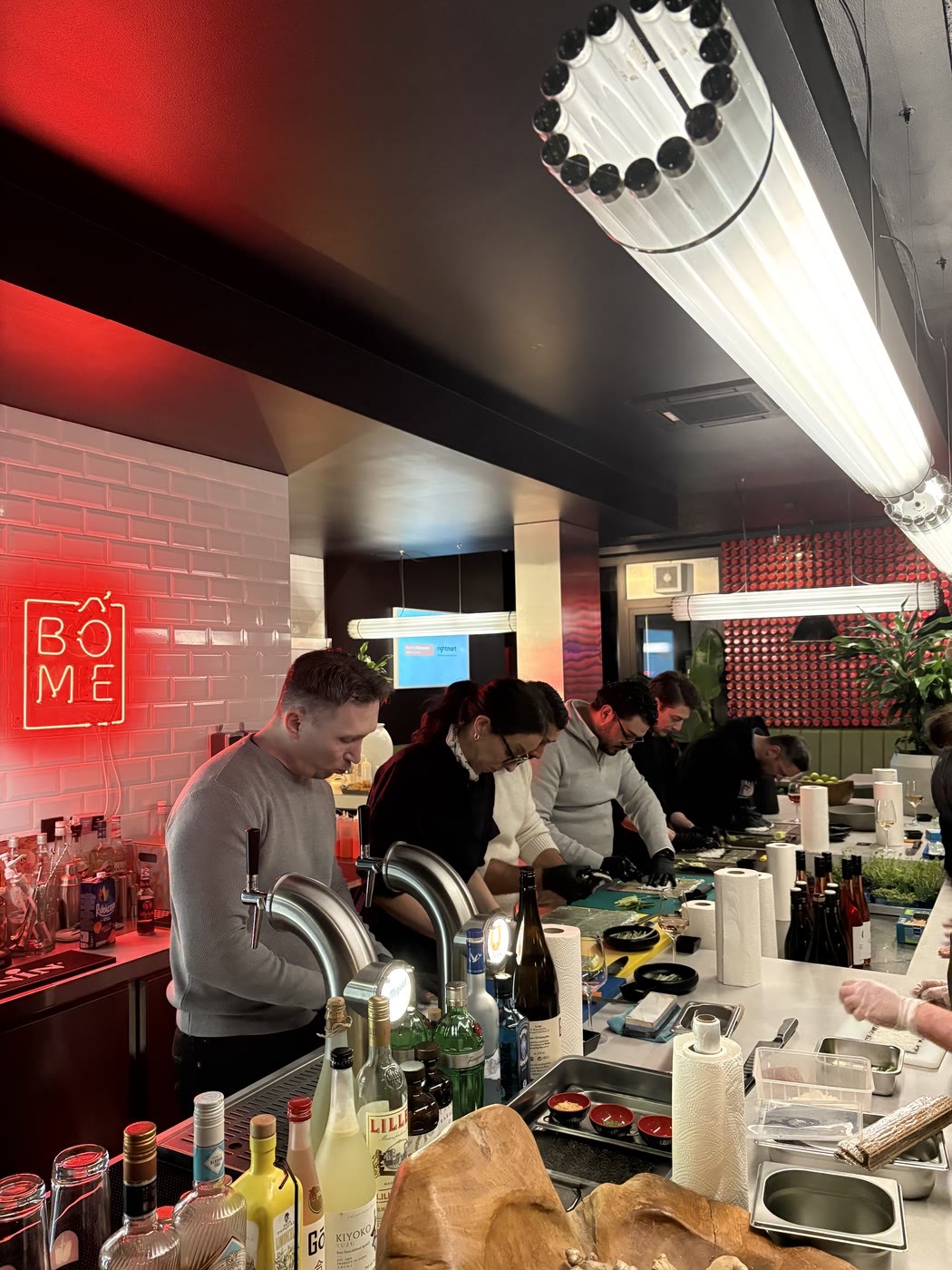 Sushi-Masterclass an der BOME-Theke